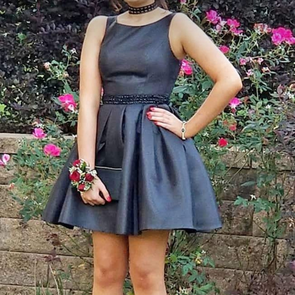Black Sherri Hill Short Dress Size 6